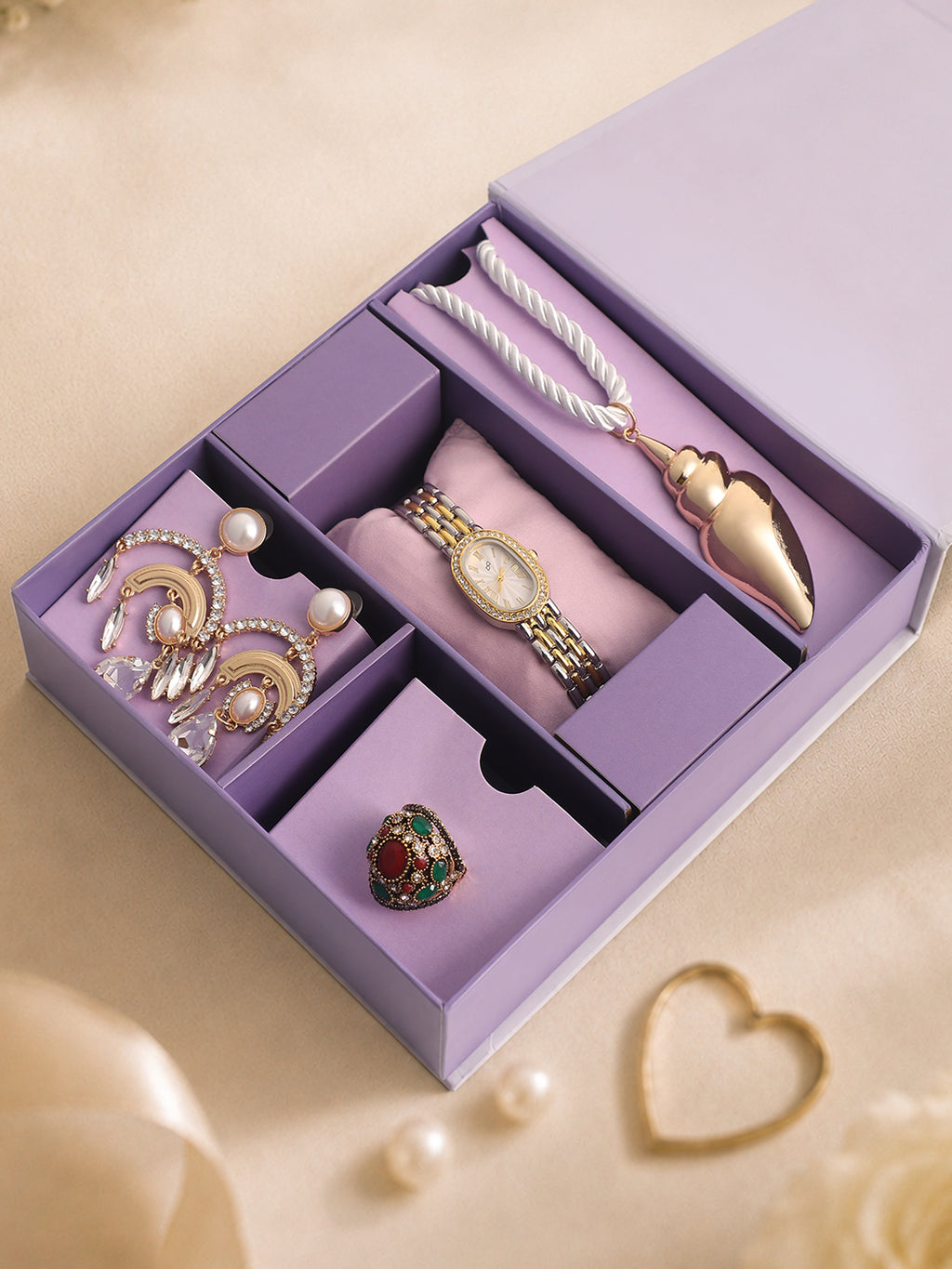 The Anniversary Edit - Watch + Jewellery Gift set