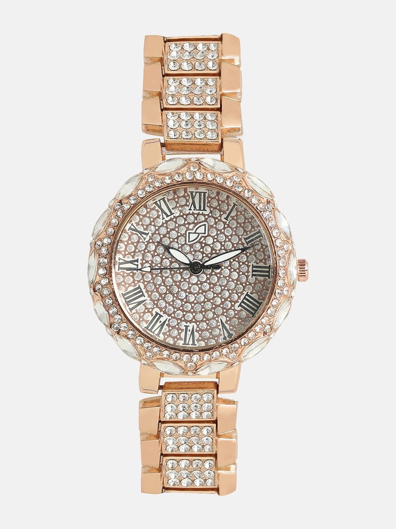 Zuri Rose Gold Watch