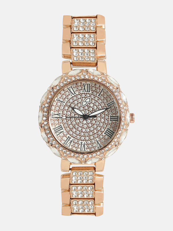 Zuri Rose Gold Watch