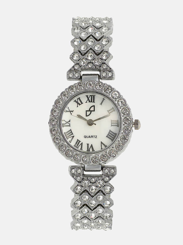 Geena Silver Watch