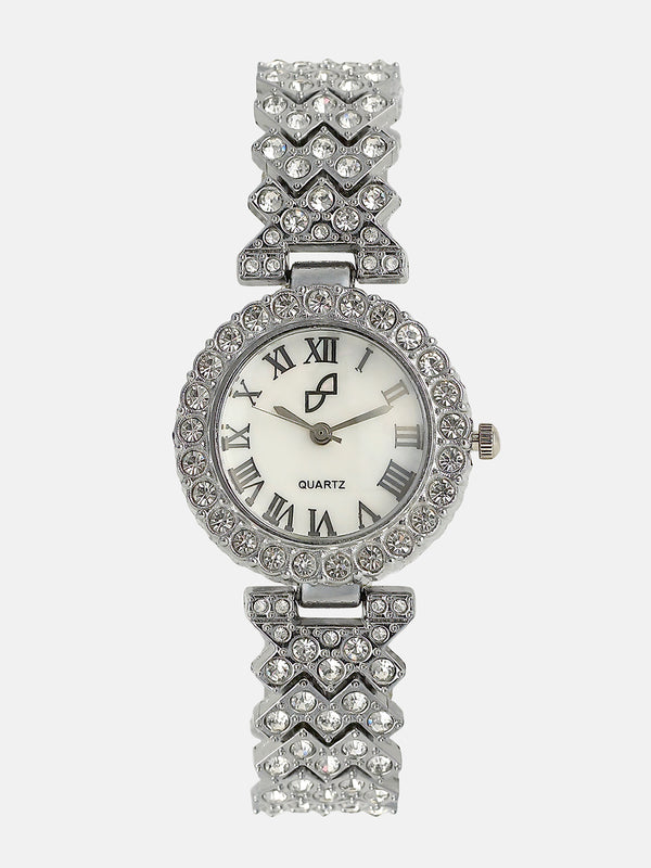 Geena Silver Watch