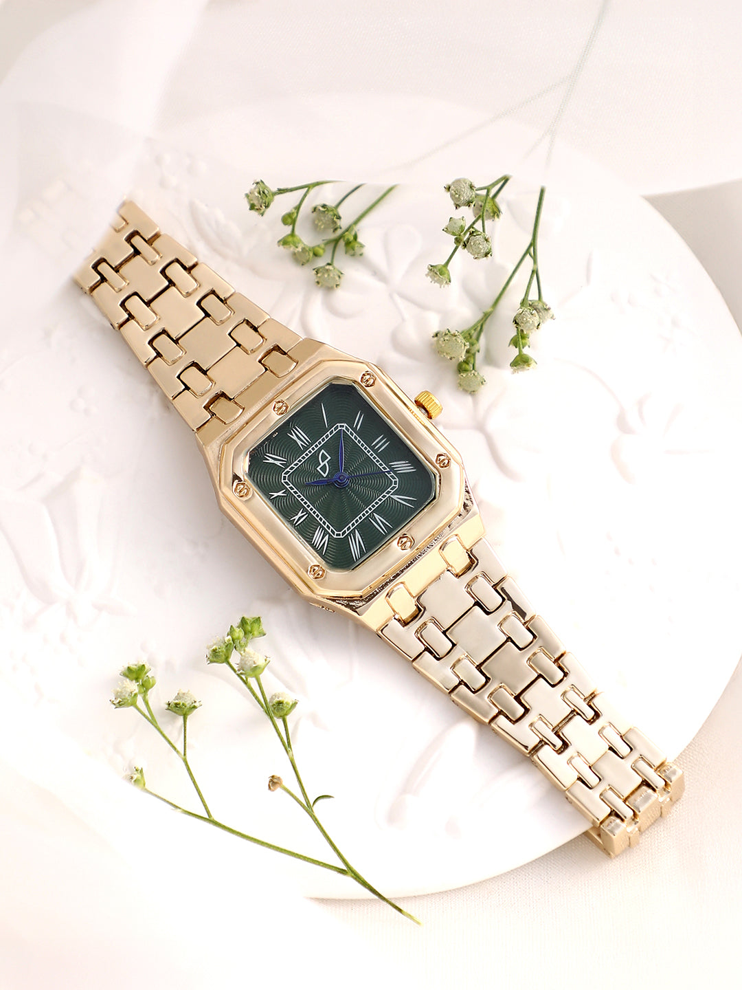 The Torque Roman Square Watch