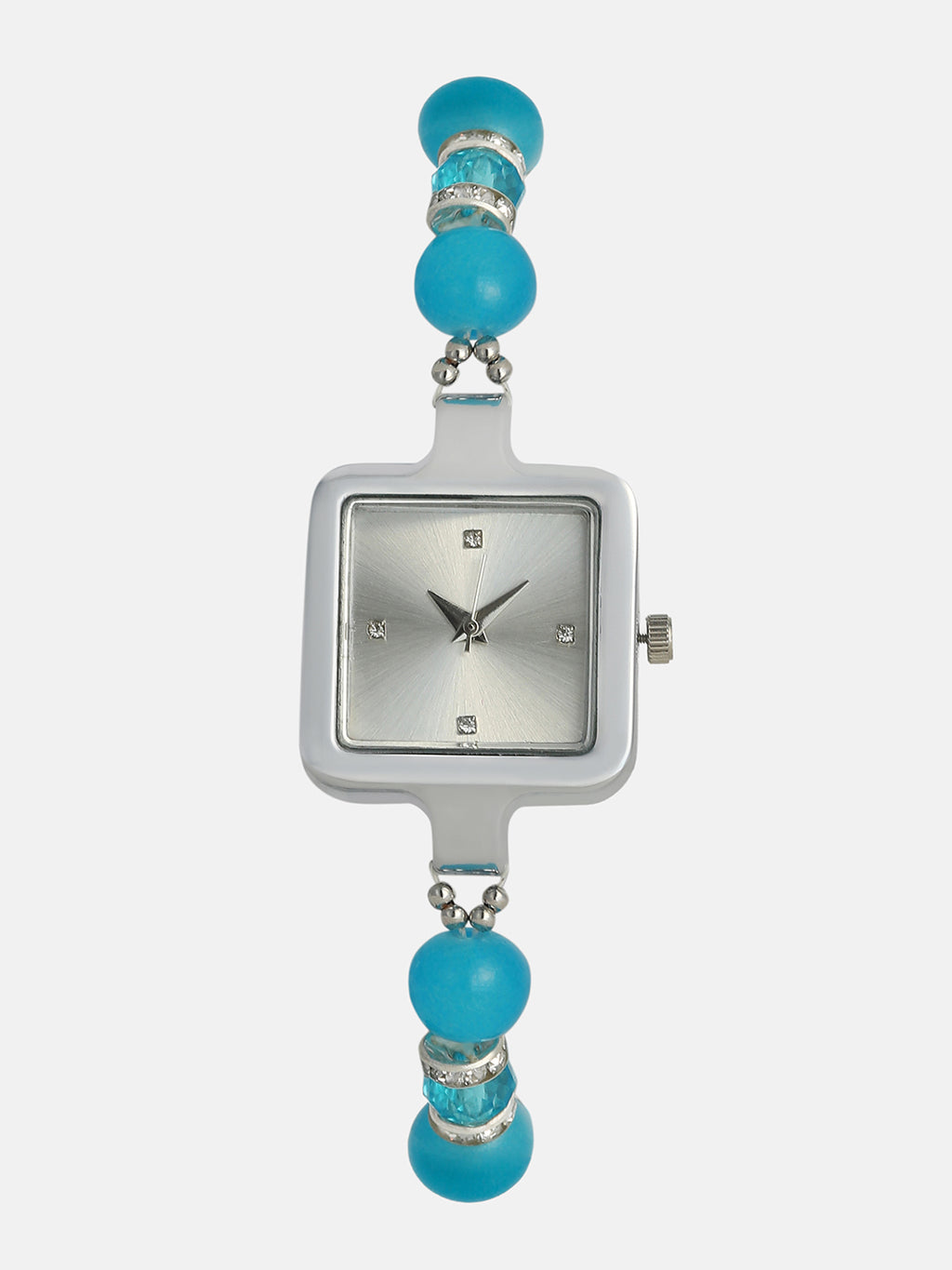 The Nizam Square Watch - Azure Blue