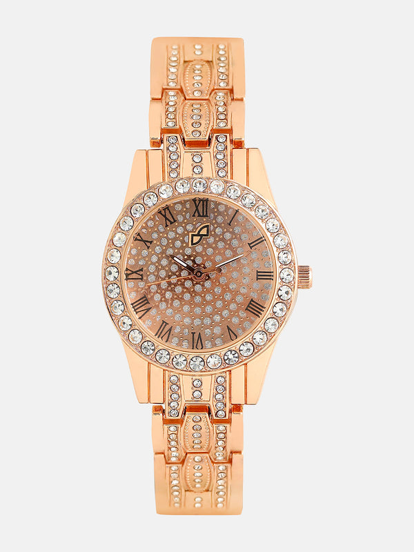 Ginny Rose Gold Watch