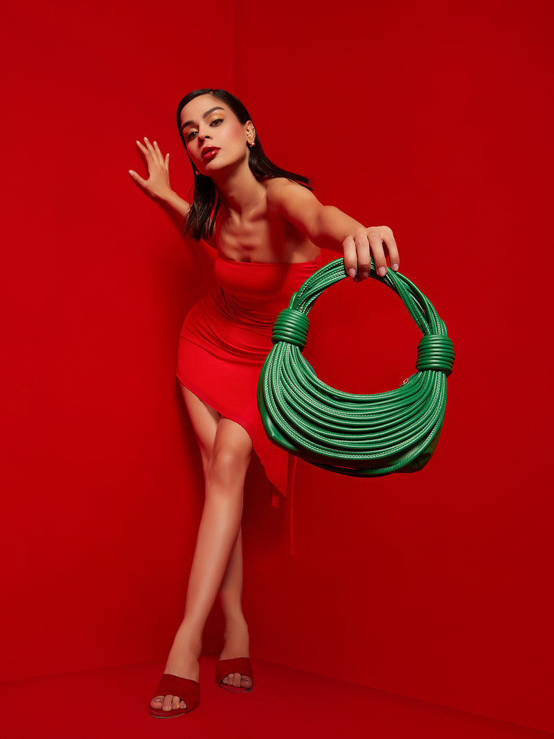 Wire Handbag - Green