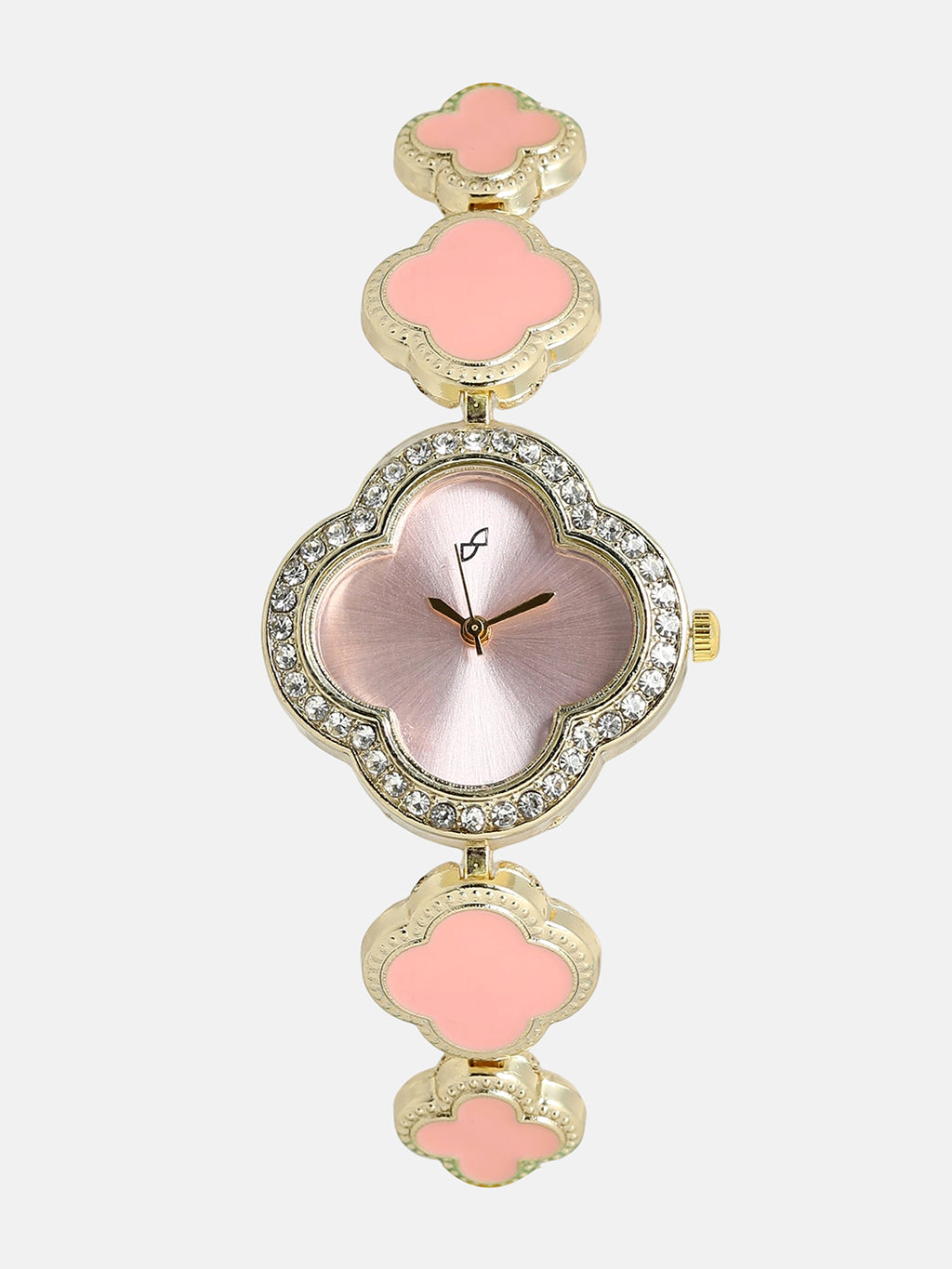 The Clover Watch - Blush Pink