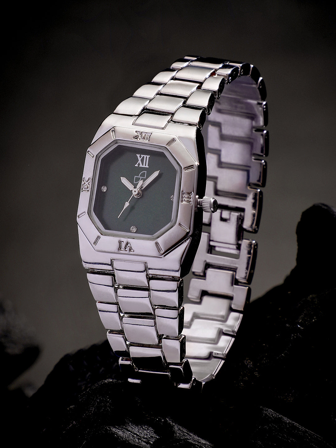The Ferazzo Square Watch - Silver