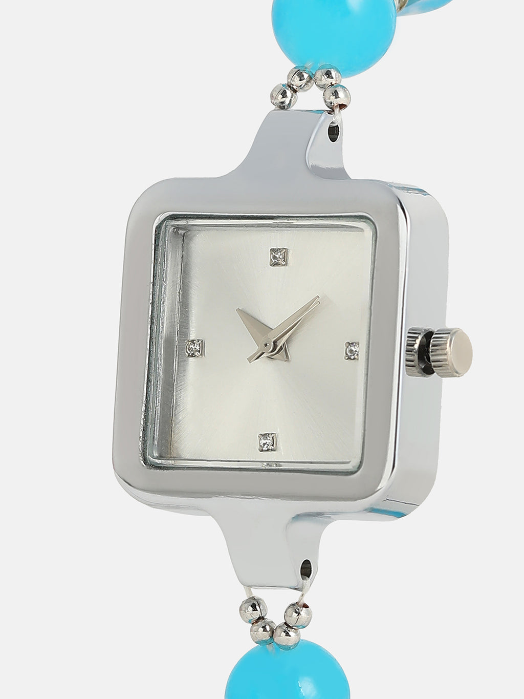 The Nizam Square Watch - Azure Blue