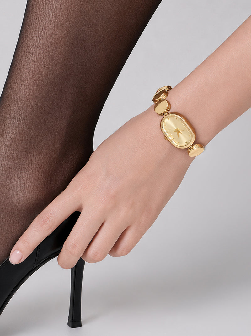 The Aurelia Chain Watch - Gold