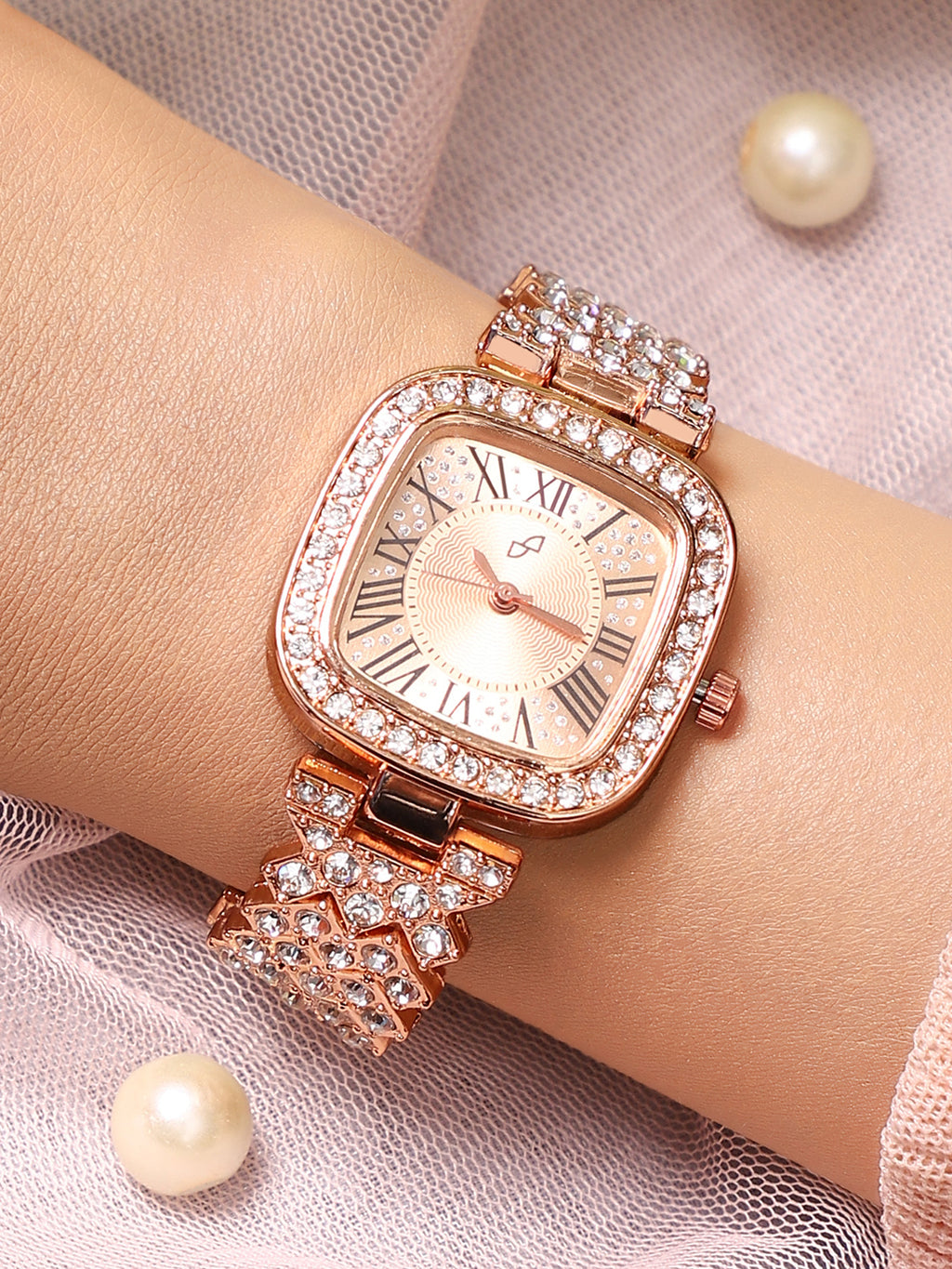 Melina Rose Gold Watch