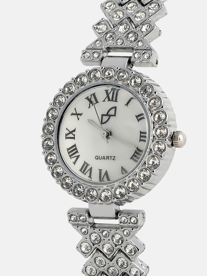 Geena Silver Watch