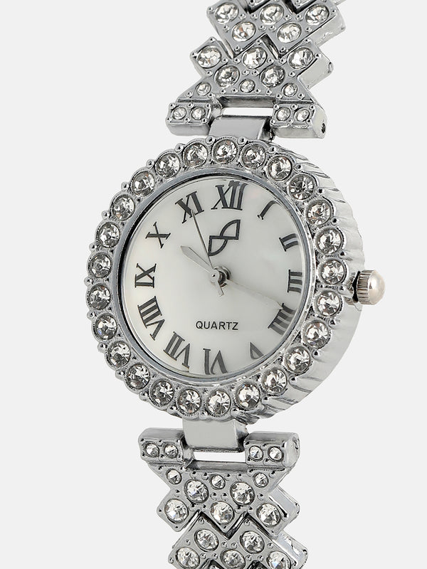 Geena Silver Watch