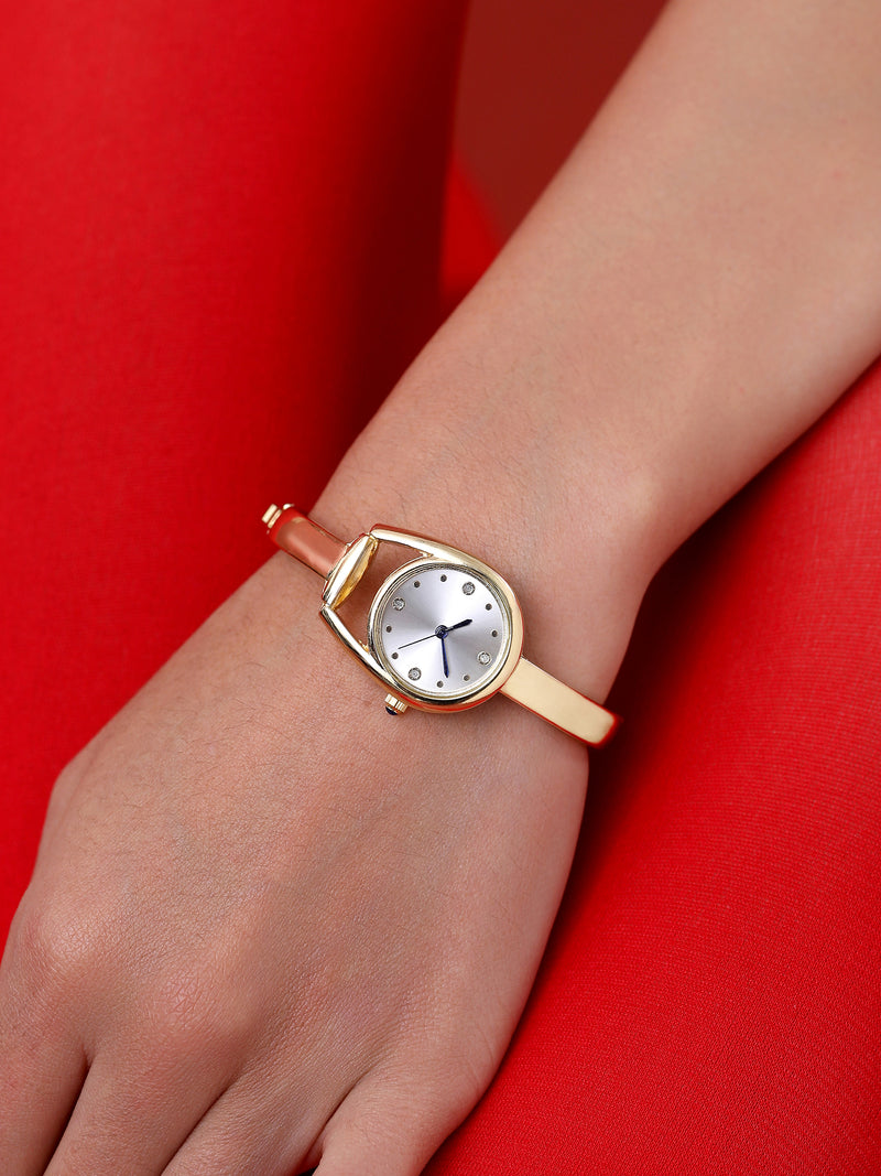 The Ivory Luxe Watch - Gold