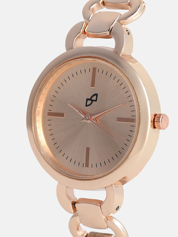 The Sequenza Round Watch - California Gold