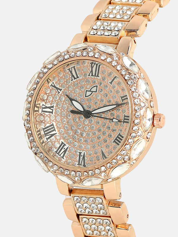 Zuri Rose Gold Watch