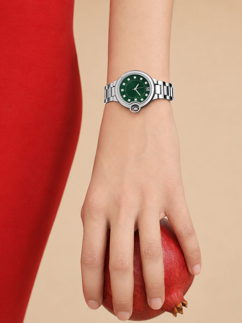 The Starlight Crystal Watch - Silver