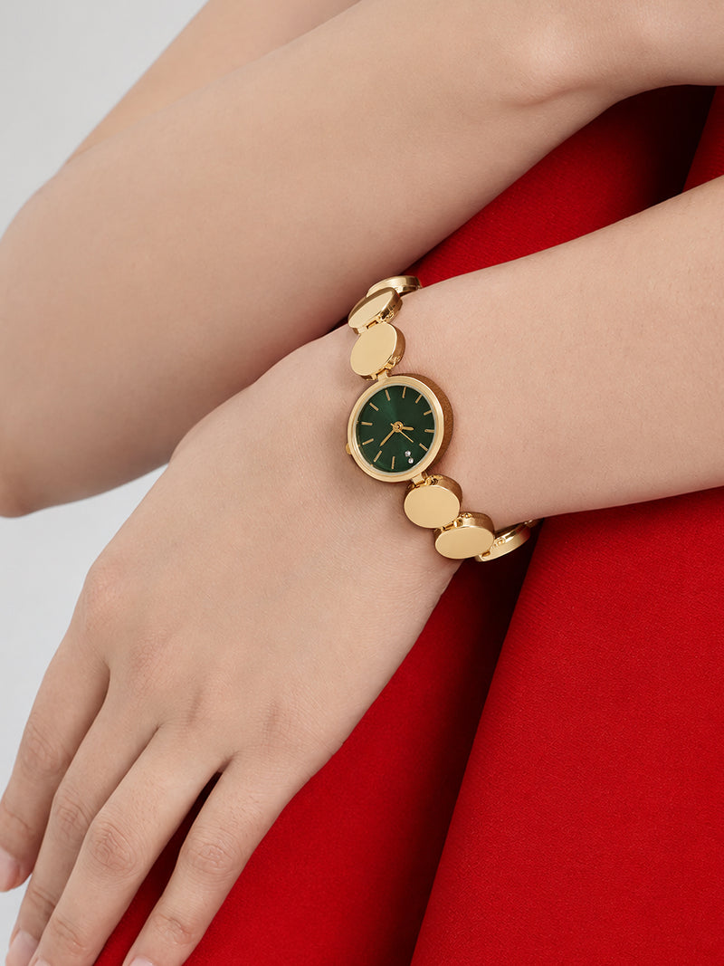 The Jewel Chain Watch - Gold