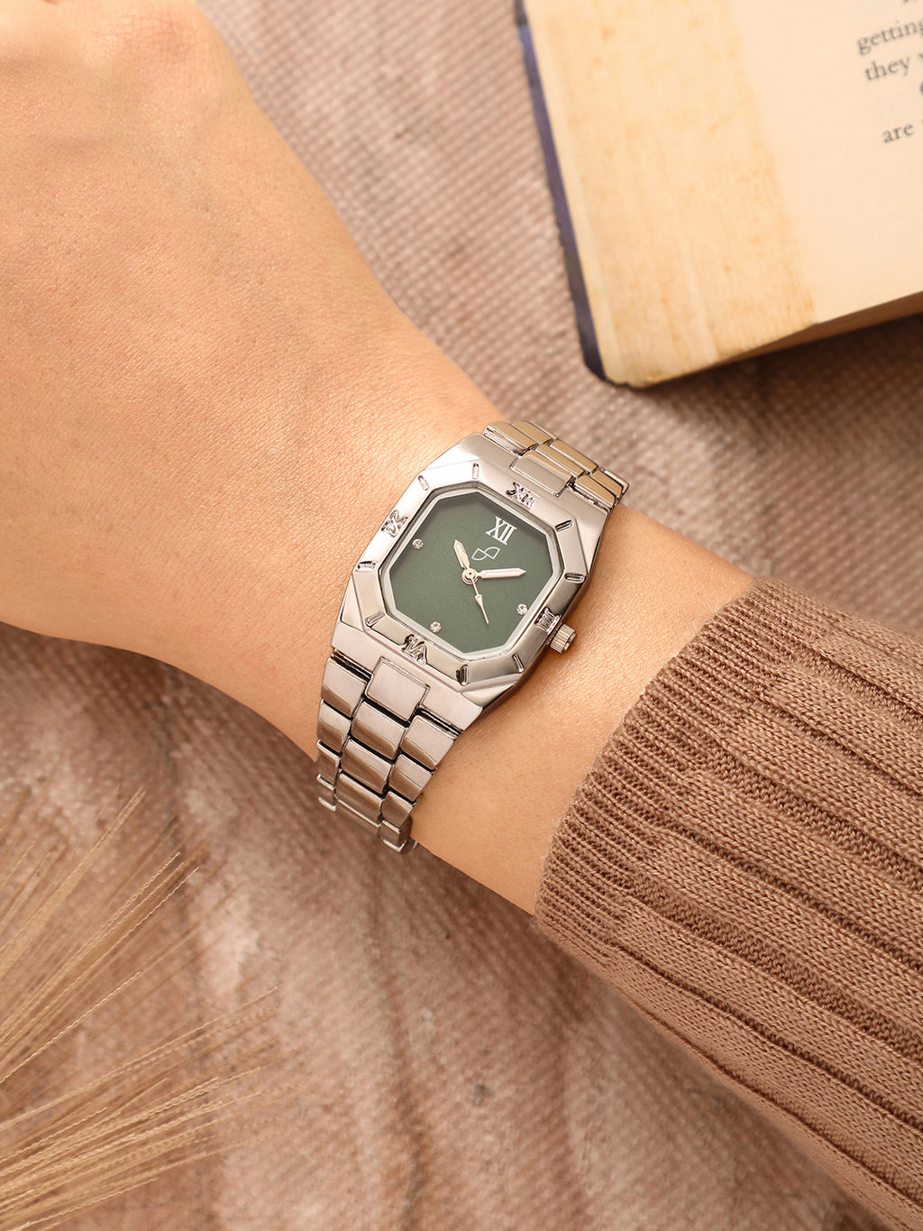The Ferazzo Square Watch - Silver