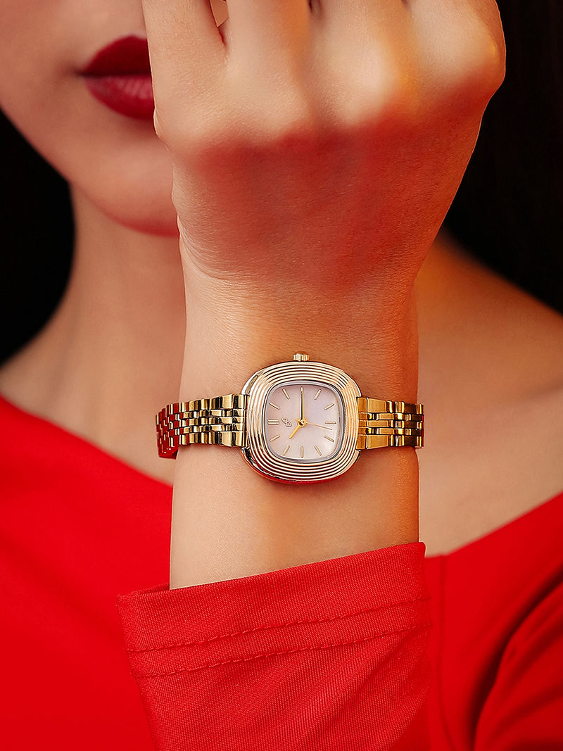 The Emerald Heritage Watch - Gold