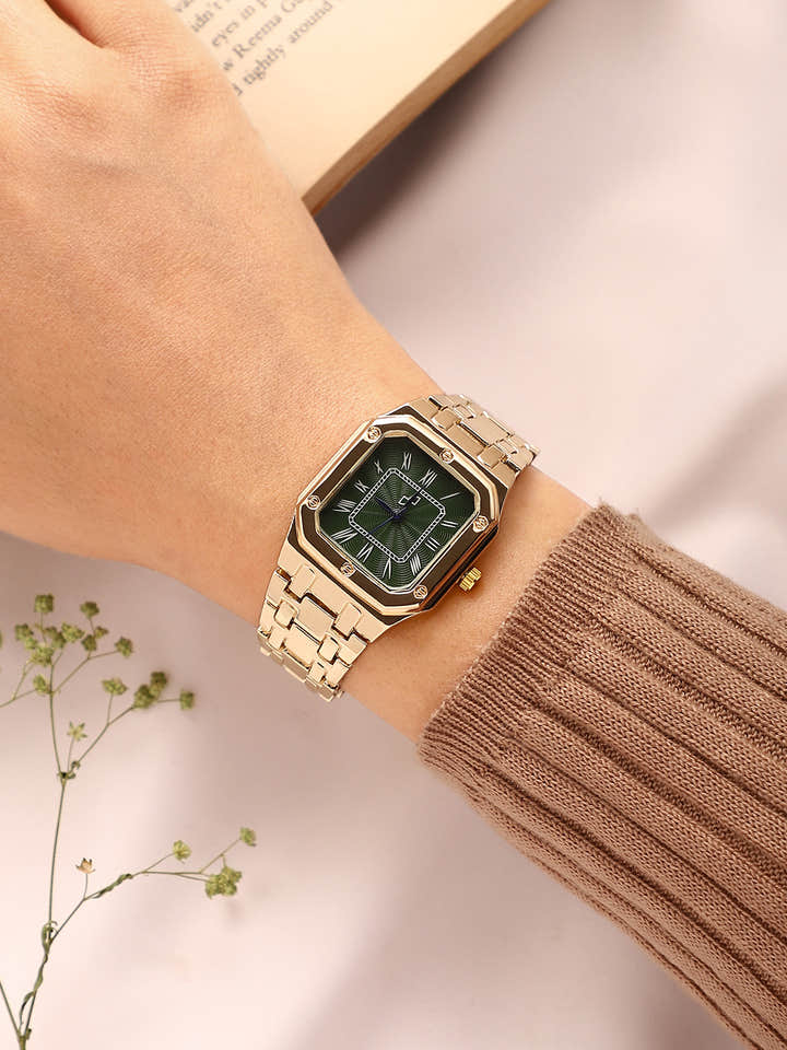 The Torque Roman Square Watch