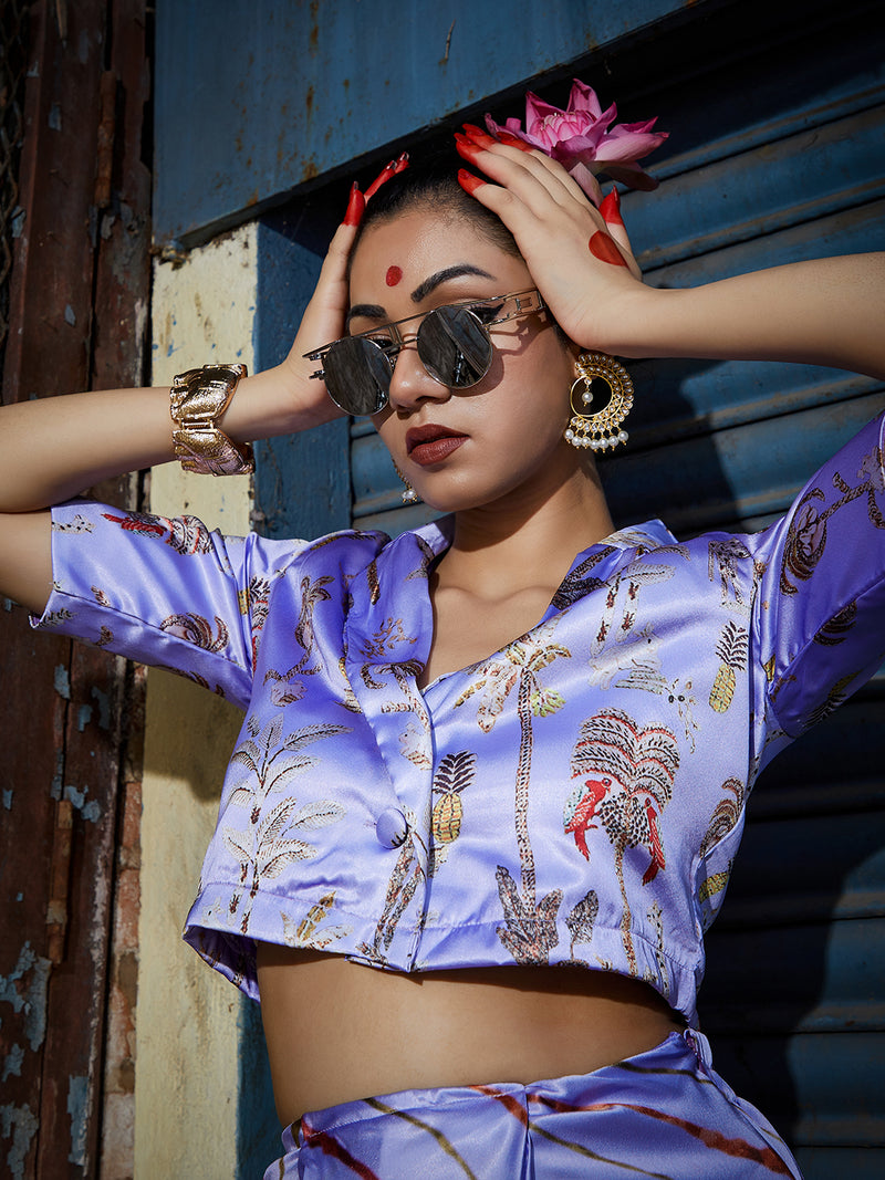 The Indie Round Sunglasses - Metallic Silver