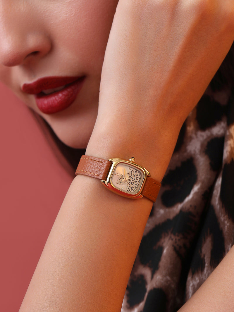 The Rose Leather Watch - Blush Rose