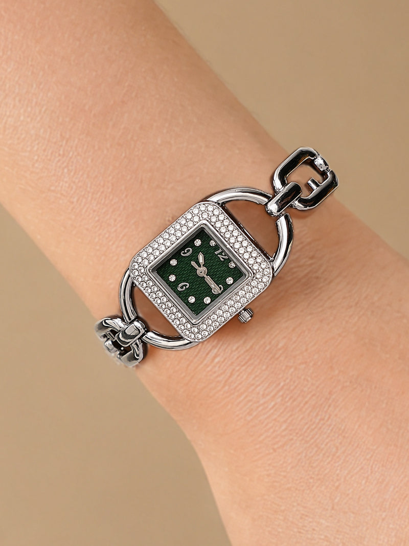 The Crystal Edge Watch - Silver