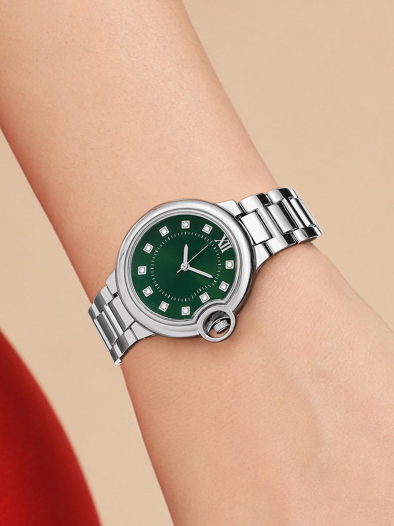The Starlight Crystal Watch - Silver