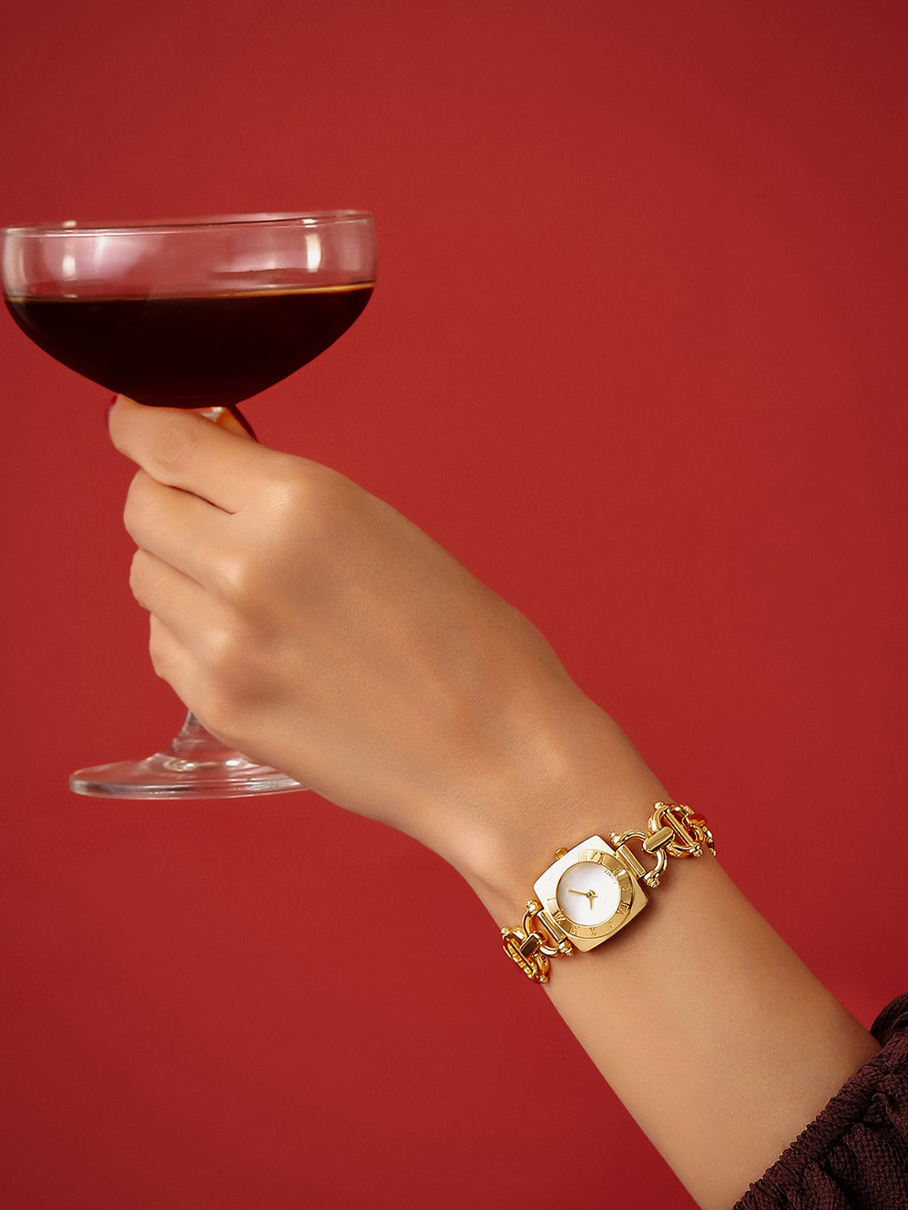 The Emerald Classic Watch - Gold