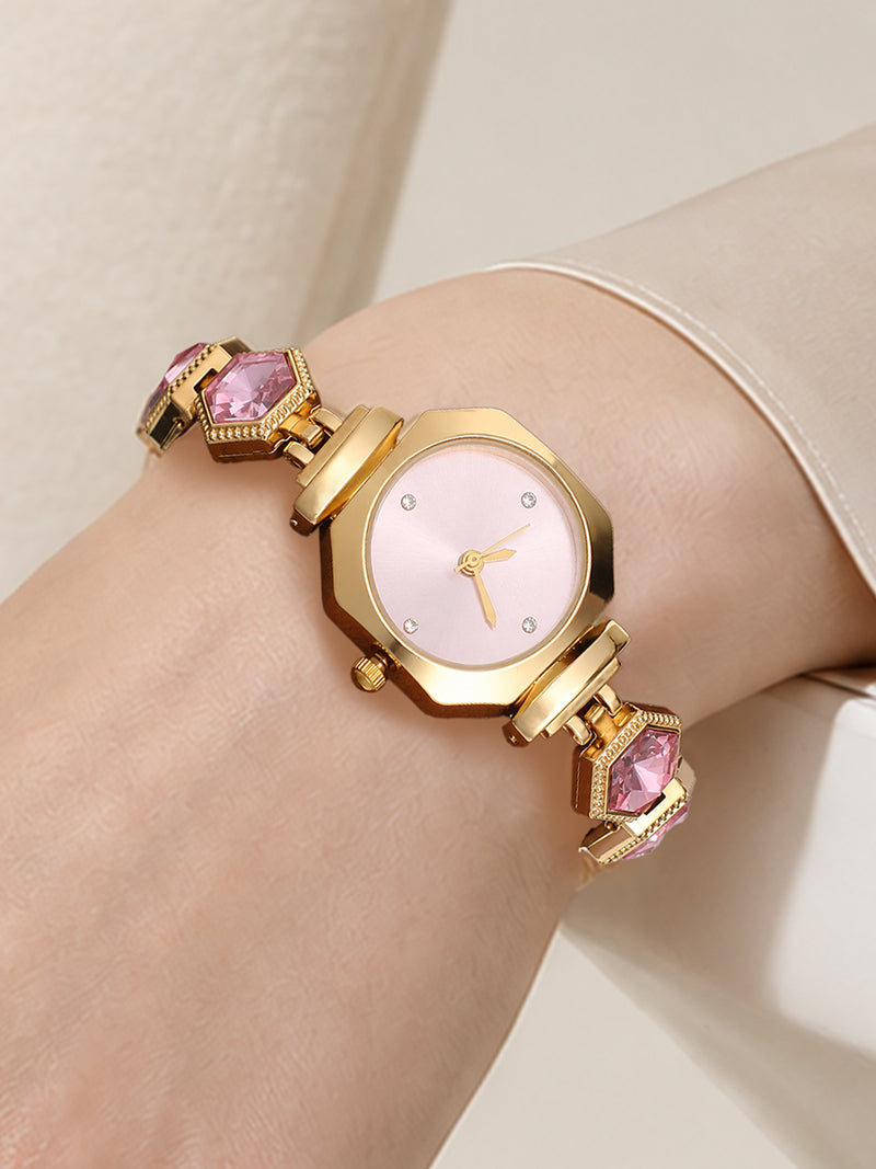 The Champagne Luxe Watch - Gold
