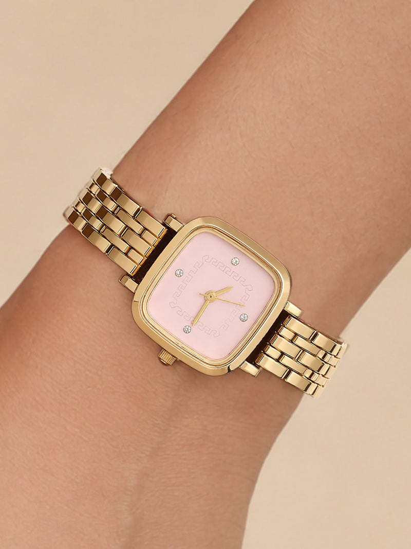 The Rosalie Square Watch - Gold