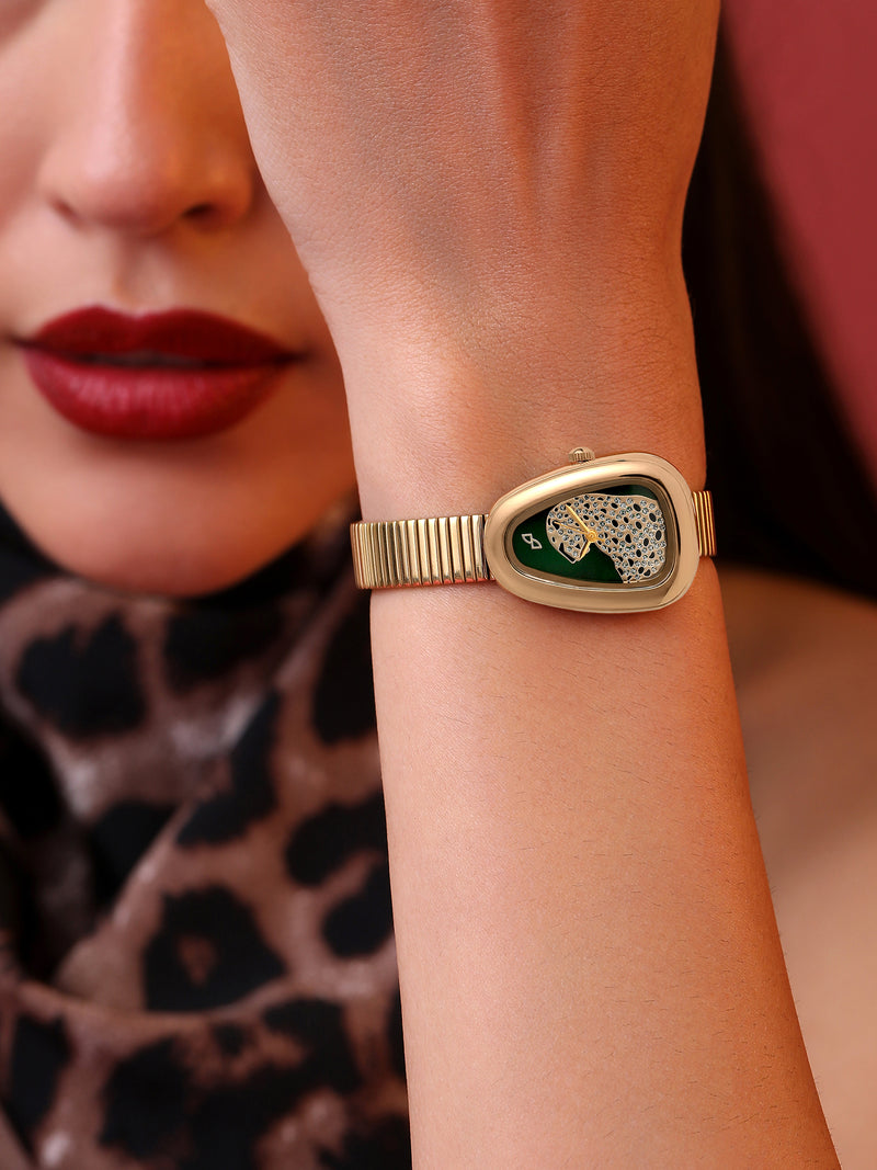 The Ivory Teardrop Watch - Rose Gold