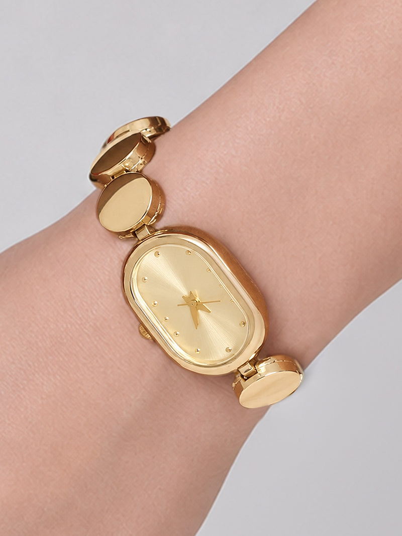 The Aurelia Chain Watch - Gold