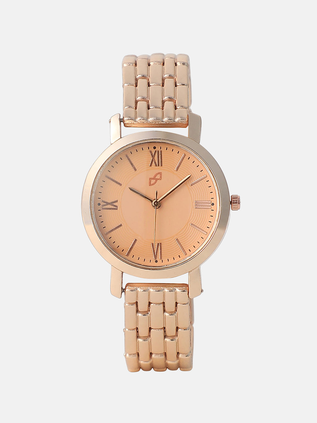 The Classic Sunray Dial Watch - Champagne Gold