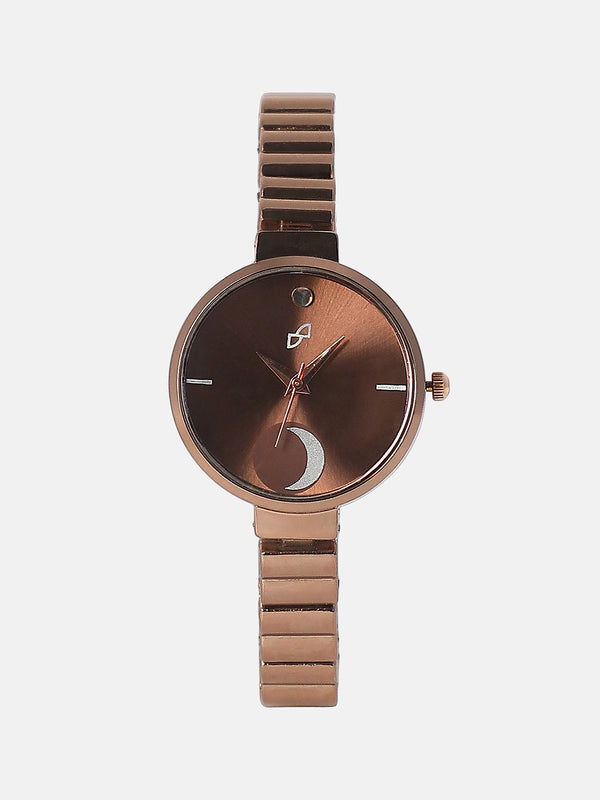The Rosé Minimal Dial Watch - Blush Rose Gold