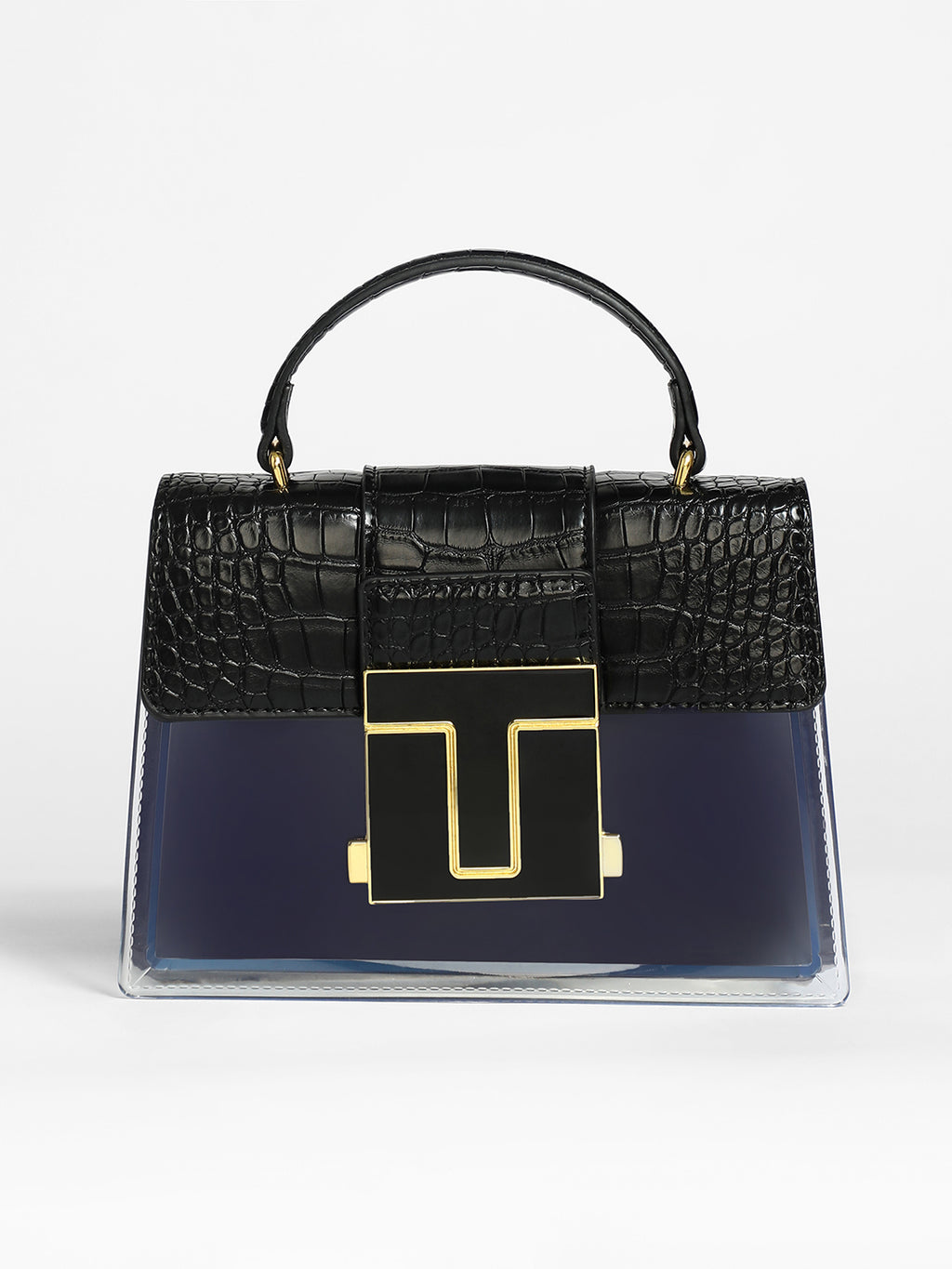 Frosted Block Hand Bag