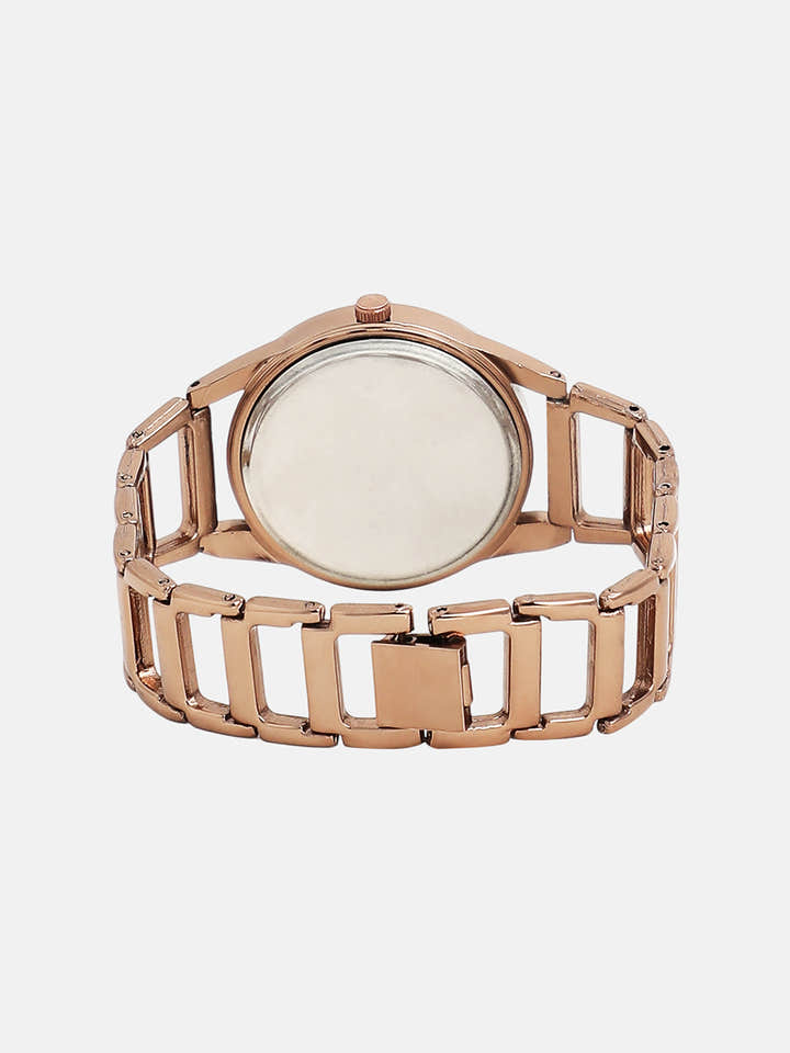 The Fetter Round Watch - Umber Brown