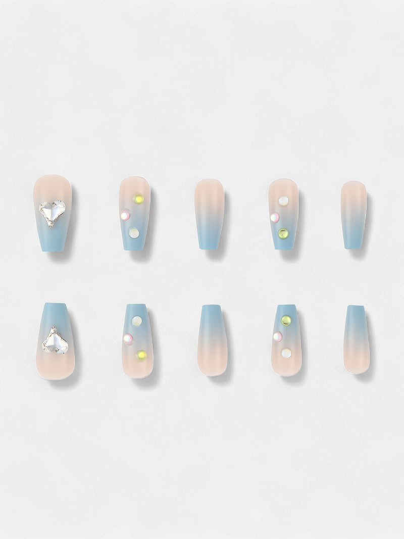 The Sirã¨Ne Press-On Nails - Powder Blue