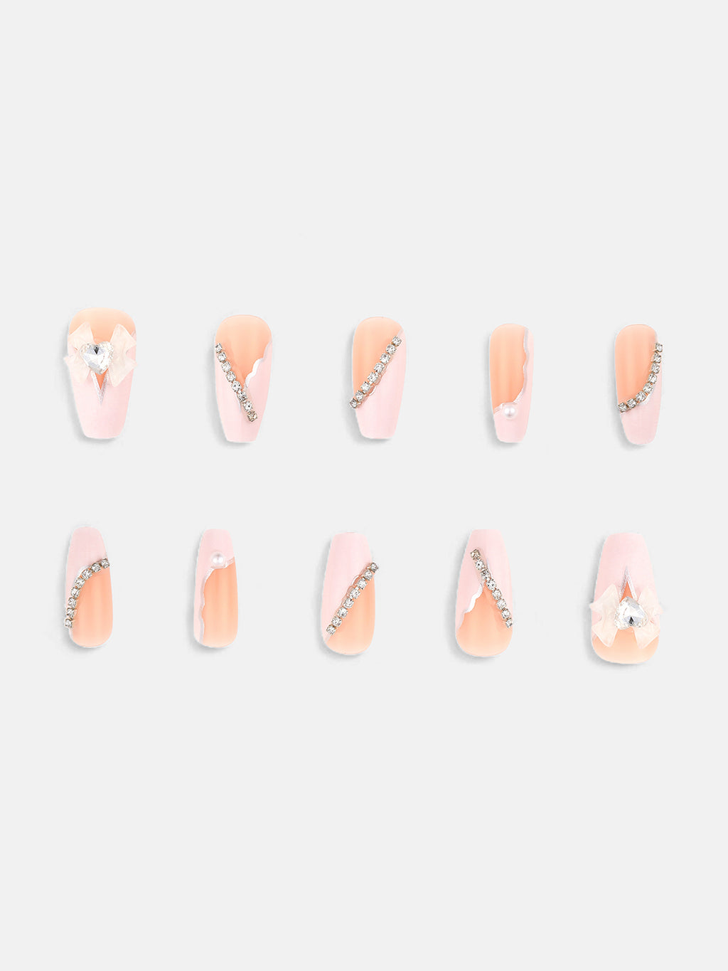 The Mariã©E Press-On Nails - Daisy White