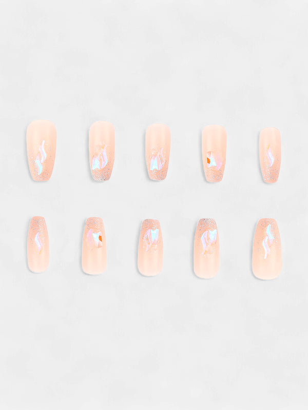 The Slimmer Press-On Nails - Soft Pink