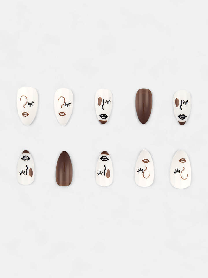 The Nuvola Press-On Nails - Indigo Blue