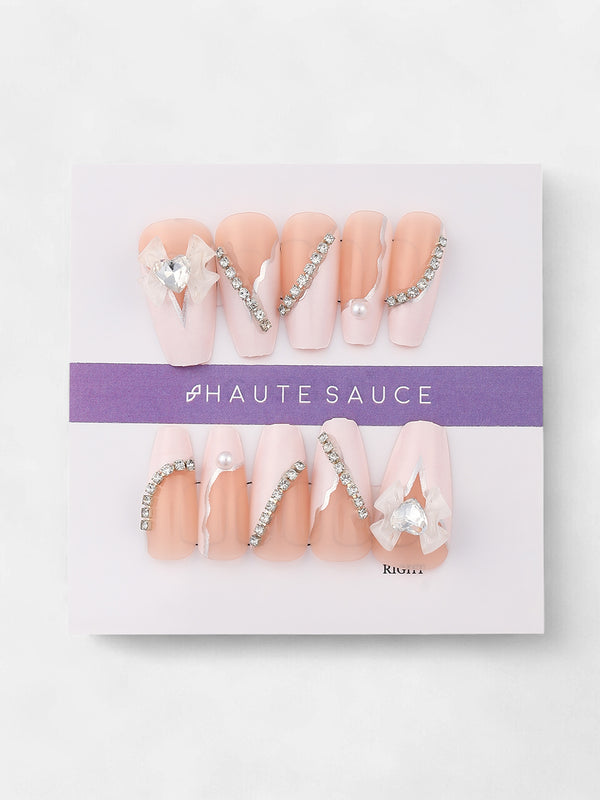 The Mariã©E Press-On Nails - Daisy White