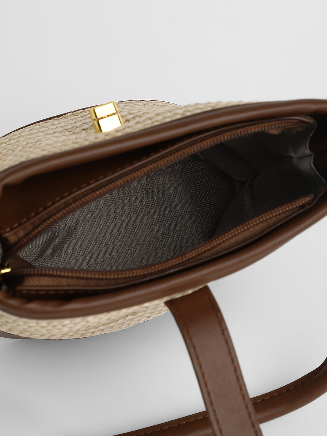 The Portofino Bucket Bag - Jute Beige