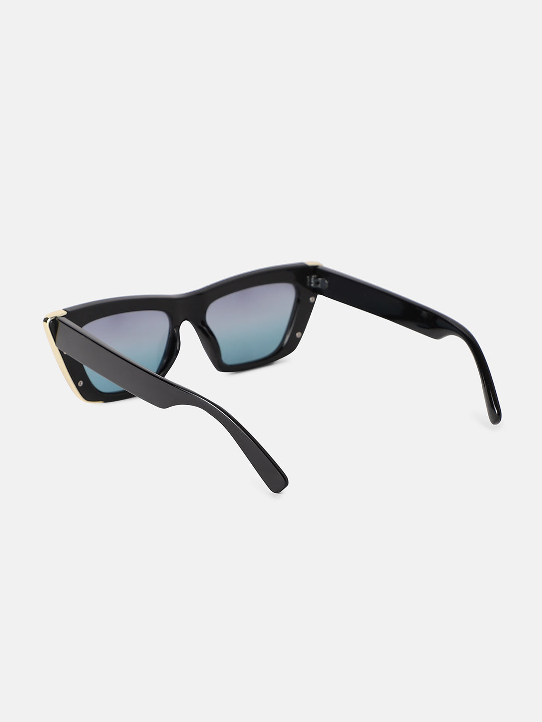 Full Rim Cateye Sunglasses - Black