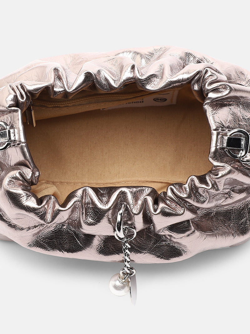 The Metallic Sling Bag - Bronze