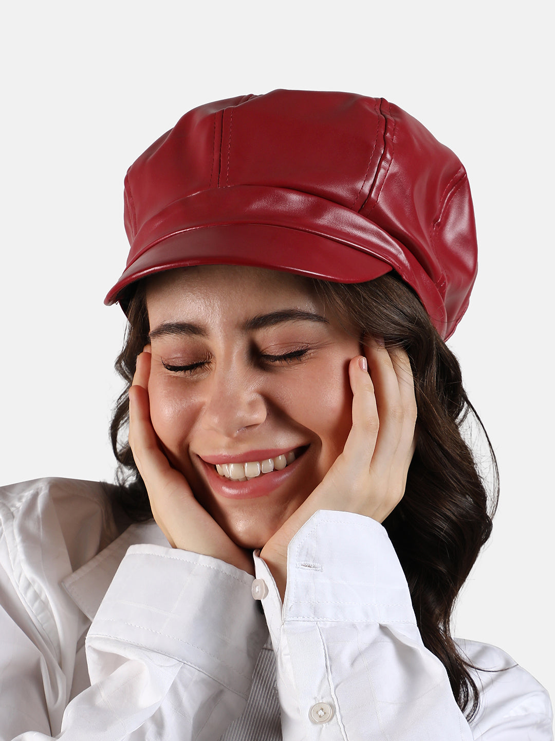 Solid Bakerboy Hat - Red