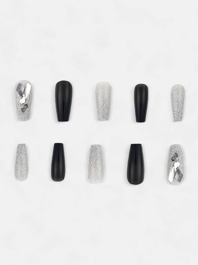 The Frost Press-On Nails - Moon Grey