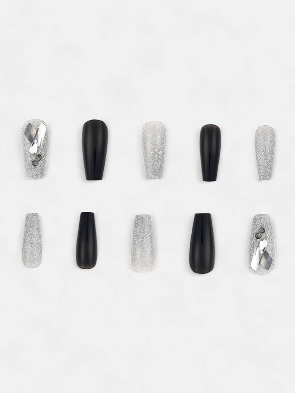 The Frost Press-On Nails - Moon Grey