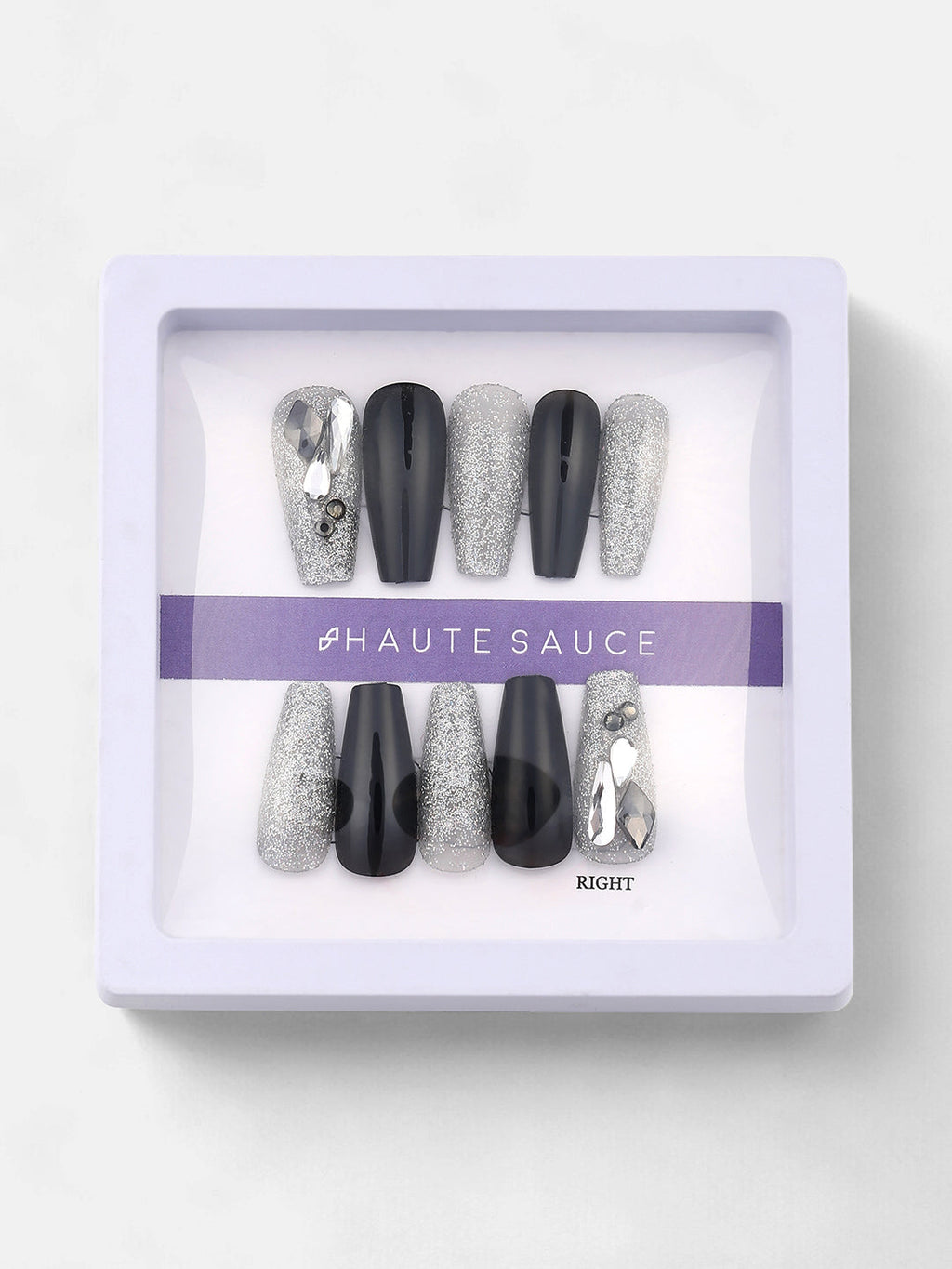 The Frost Press-On Nails - Moon Grey