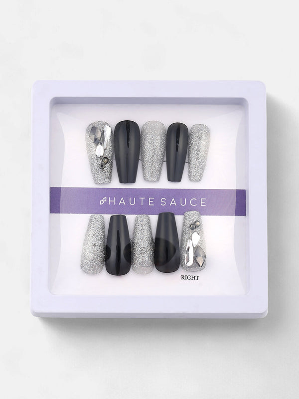 The Frost Press-On Nails - Moon Grey